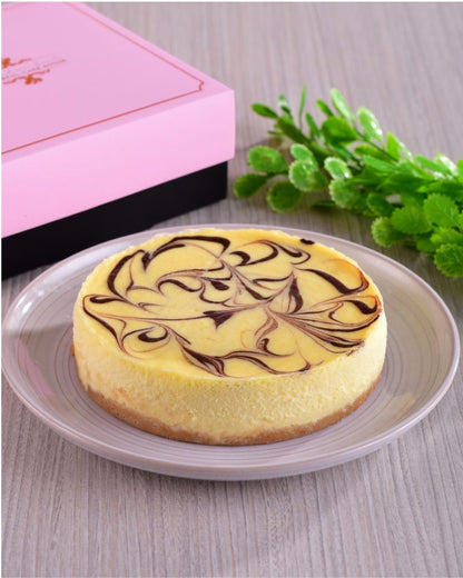 6'' Marble Cheese Cake (+/-350g)